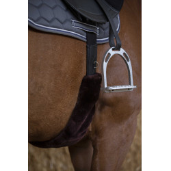 Capa de alça Equithème Teddy Preto Capa de alça Equithème Teddy Preto