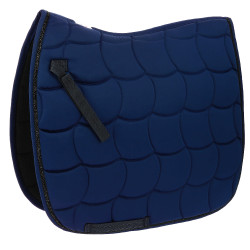 Almofada de sela Equithème Satin Azul-marinho