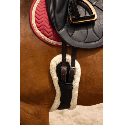 Cilha curta Norton XTR Lã sintética Preto / cru