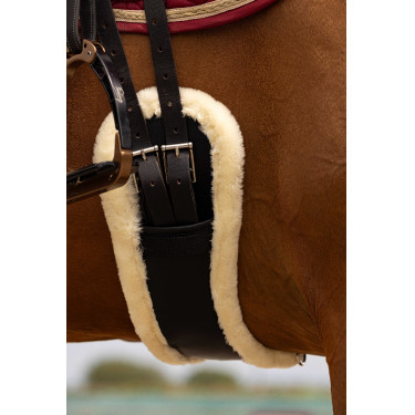 Cilha curta Norton XTR Lã sintética Preto / cru