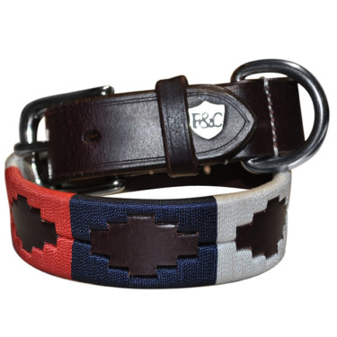Coleira para cão Flags & Cup CHUKKA