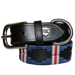 Collier chien Flags & Cup CHUKKA Marron / choco / taupe Collier chien Flags & Cup CHUKKA Marron / choco / taupe