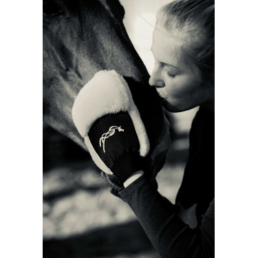 Luva de escovação Pénélope Preto Luva de escovação Pénélope Preto