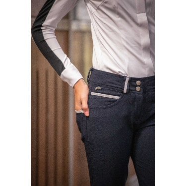 Camisa de competição Pénélope Showshirt Branco