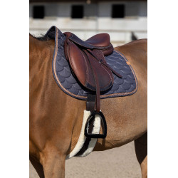 Almofada de sela Equithème Khadi Cinza escuro Cinzento Almofada de sela Equithème Khadi Cinza escuro Cinzento