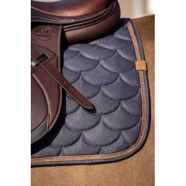 Almofada de sela Equithème Khadi Cinza escuro Cinzento Almofada de sela Equithème Khadi Cinza escuro Cinzento