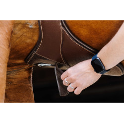 Cinta peitoral Magnet Norton Havana Castanho