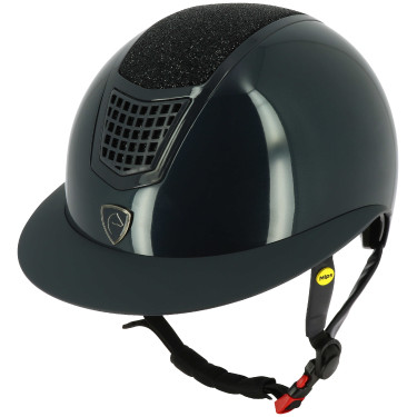 Capacete Equithème Airy LM Azul brilhante