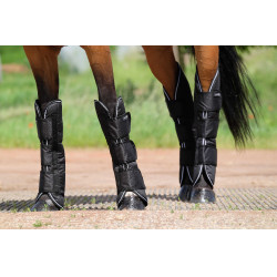 Guéstras de transporte Equithème Tyrex 600D Preto