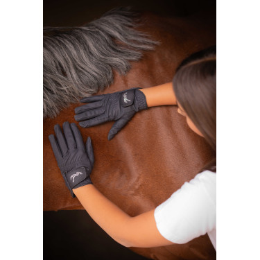 Luvas Eden by Pénélope Prisma Strass Marinho Azul-marinho