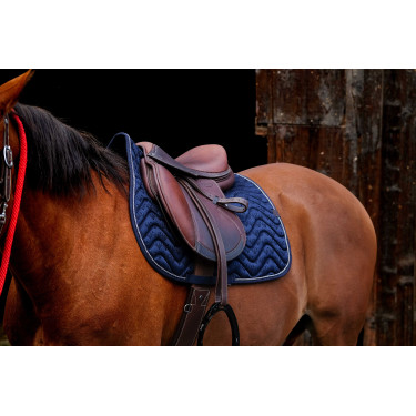 Sela Equithème Brocart Marinho Azul-marinho Sela Equithème Brocart Marinho Azul-marinho