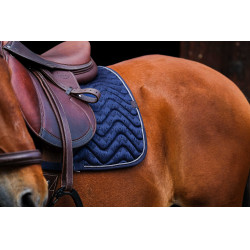 Sela Equithème Brocart Marinho Azul-marinho Sela Equithème Brocart Marinho Azul-marinho