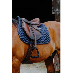 Sela Equithème Brocart Marinho Azul-marinho Sela Equithème Brocart Marinho Azul-marinho