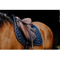 Sela Equithème Brocart Marinho Azul-marinho Sela Equithème Brocart Marinho Azul-marinho