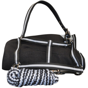 Conjunto de cabeçada, guia e camisa de secagem Canter