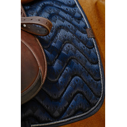 Sela Equithème Brocart Marinho Azul-marinho Sela Equithème Brocart Marinho Azul-marinho