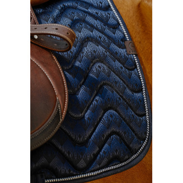 Sela Equithème Brocart Marinho Azul-marinho Sela Equithème Brocart Marinho Azul-marinho