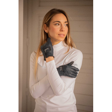 Luvas Eden by Pénélope Lyoni Marinho Azul-marinho