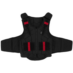 Colete de proteção Equithème Loki infantil Preto