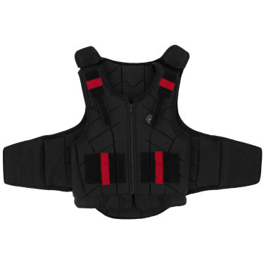 Colete de proteção Equithème Loki infantil Preto