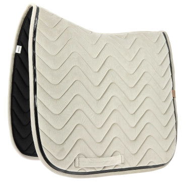 Almofada de sela Equithème Glossy Bege