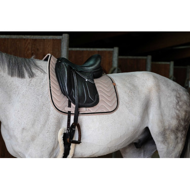 Almofada de sela Equithème Glossy Bege