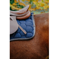 Almofada de sela Equithème Quadri Azul-marinho