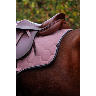 Almofada de sela Equithème Quadri Rosa Almofada de sela Equithème Quadri Rosa
