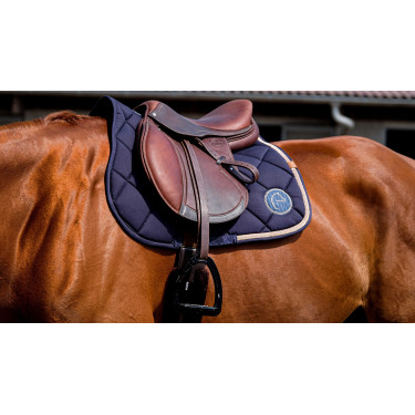Almofada de sela Equithème Badge 2.0 Azul-marinho Almofada de sela Equithème Badge 2.0 Azul-marinho