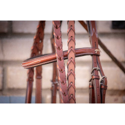 Bridão Hunter US Pénélope Avelã / castanho-claro