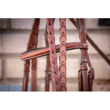 Bridão Hunter US Pénélope Avelã / castanho-claro