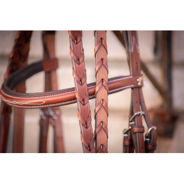 Bridão Hunter US Pénélope Avelã / castanho-claro