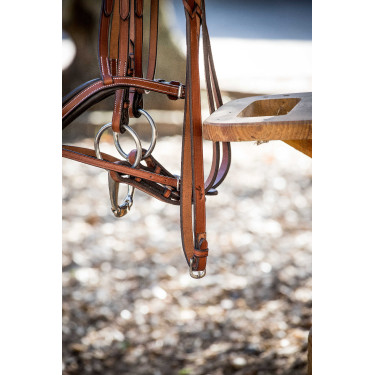 Rendas trançadas Pénélope US Avelã Castanho