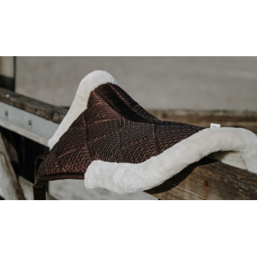 Amortecedor Equithème Pro air Chocolate Castanho