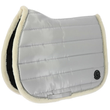 Almofada de sela Je t'aime Equithème Studio Prateado Cinzento