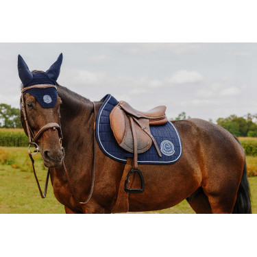 Almofada de sela Je t'aime Equithème Compet Azul