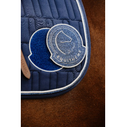 Almofada de sela Je t'aime Equithème Compet Azul