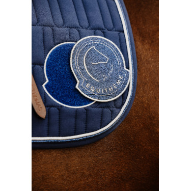 Almofada de sela Je t'aime Equithème Compet Azul