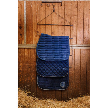 Almofada de sela Je t'aime Equithème Compet Azul