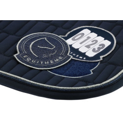 Almofada de sela Je t'aime Equithème Compet Azul