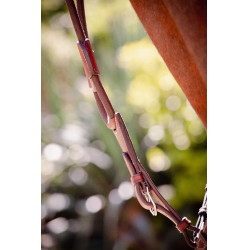 Flecha de martingal Pénélope Bip Light US elástica Avelã Castanho