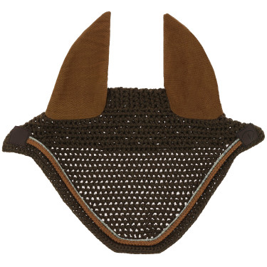 Boné anti-moscas Equithème Hexalight Castanho