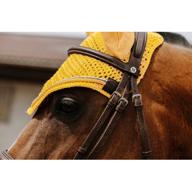 Boné anti-moscas Equithème Hexalight Amarelo