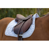 Almofada de sela Riding World Rope Branco Almofada de sela Riding World Rope Branco