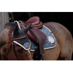 Boné anti-moscas Equithème Denim Cinzento Boné anti-moscas Equithème Denim Cinzento