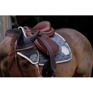 Boné anti-moscas Equithème Denim Cinzento Boné anti-moscas Equithème Denim Cinzento