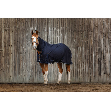 Camisa Equithème Micro mesh combo Azul-marinho