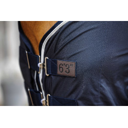 Camisa Equithème Micro mesh combo Azul-marinho