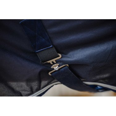 Camisa Equithème Micro mesh combo Azul-marinho