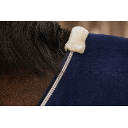 Camisa polar Equithème Vague Azul-marinho